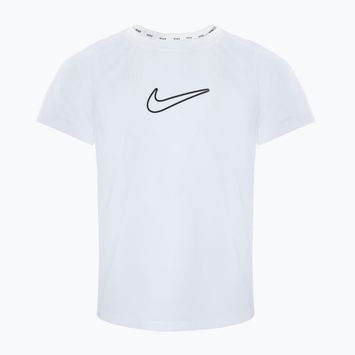 Detské tričko Nike One Dri-Fit bielo-čierne
