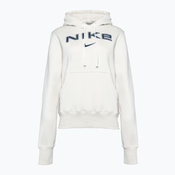 Dámska mikina Nike Sportswear Phoenix Fleece HM9751 light orewood brn/white/armory navy