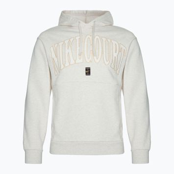 Pánska tenisová mikina Nike Court Dri-Fit Heritage Hoodie light orewood brown / pale ivory
