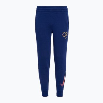 Detské nohavice Nike CR7 Club Fleece modrá prázdna/metalická zlatá