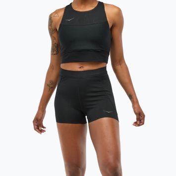Dámske bežecké šortky HOKA Novafly 3" Knit black