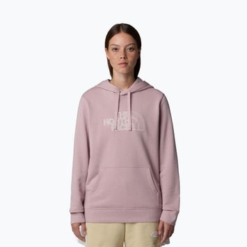 Dámska mikina The North Face Drew Peak Light Hoodie metal pink/white dune