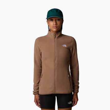 Dámska mikina The North Face 100 Glacier FZ latte