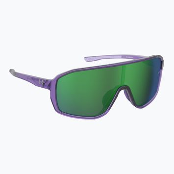 Pánske viacvrstvové slnečné okuliare Under Armour Gameday/G S3 matné fialové/zelené