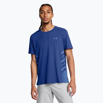 Pánske bežecké tričko Under Armour UA Launch Elite Graphic tech blue/horizon blue/reflective