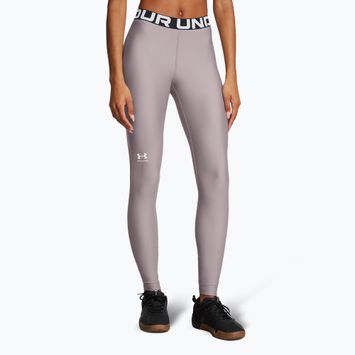 Dámske tréningové legíny Under Armour HeatGear tetra gray/white