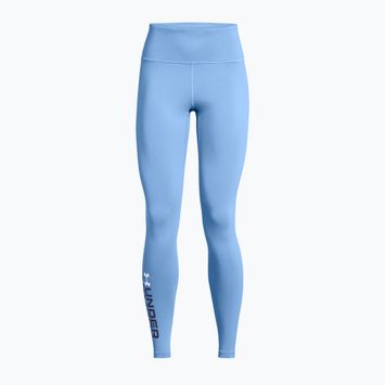 Dámske tréningové legíny Under Armour Campus Graphic horizon blue/tech blue/white