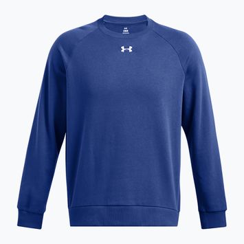 Pánska mikina Under Armour Rival Fleece Crew tech blue/white