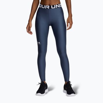 Dámske tréningové legíny Under Armour HeatGear downpour grey/white