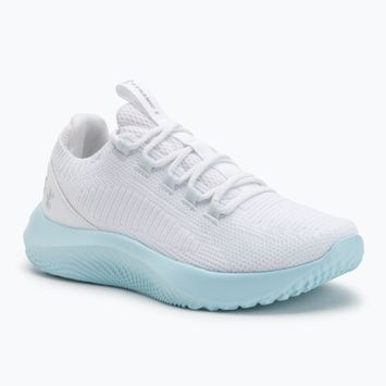 Dámske športové topánky Under Armour Dynamic 2 white/stream/metallic silver