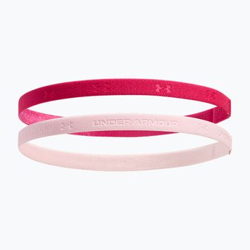 Čelenka Under Armour Mini Bands (2 ks) odtieň fuchsiová/prémiová ružová