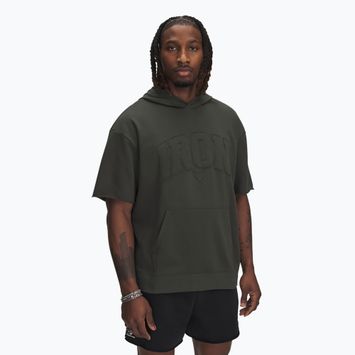 Pánska mikina Under Armour Project Rock Terry Hoody baroque green / baroque green