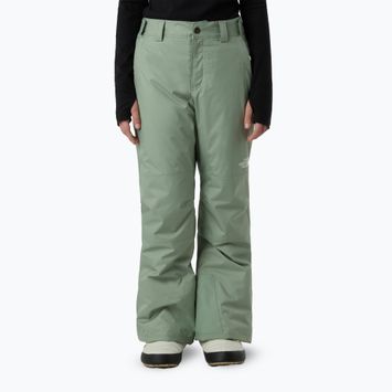 Detské lyžiarske nohavice The North Face Freedom Insulated slate moss