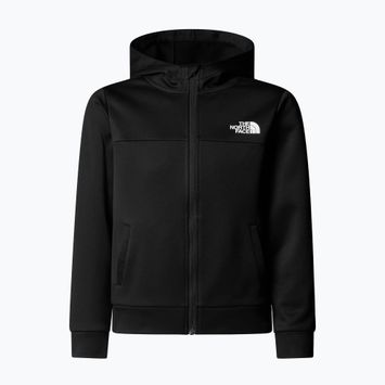 Detská mikina The North Face Teen Reaxion Full Zip Hoodie tnf black