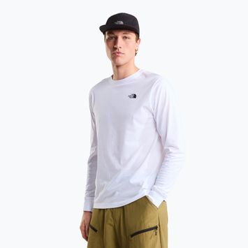 Pánske trekingové tričko longsleeve The North Face Evolution Simple Dome Regular tnf white