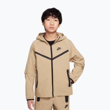 Detská bunda Nike Tech Woven parachute beige/parachute beige/black