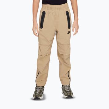 Detské nohavice Nike Tech Woven parachute beige/black