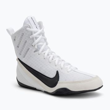 Boxerská obuv Nike Machomai 3 biela/čierna