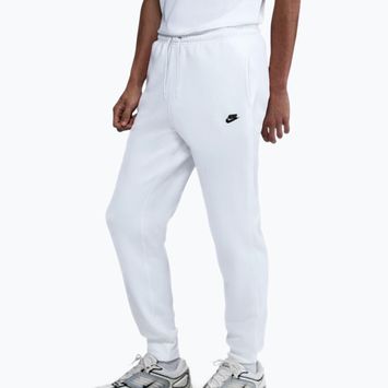 Pánske nohavice Nike Club Jogger white/white/black
