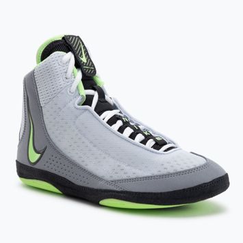 Futbalová zápasová obuv Nike Inflict 4 grey/lime blast/anthracite/white