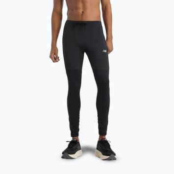Pánske bežecké legíny New Balance Sleek Pocket black