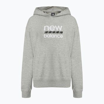 Dámska mikina New Balance Šport Graphic French Terry Hoodie athletic grey