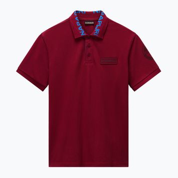 Pánske polo tričko Napapijri E-Amundsen 1 tibettan red R1E