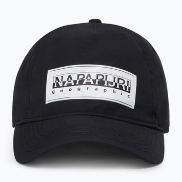 Pánska čiapka Napapijri F-Box Logo black 041