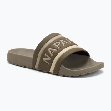 Pánske šľapky Napapijri NP0A4IQV dark olive 2