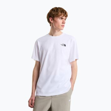 Pánske trekingové tričko The North Face Vertical Regular tnf white