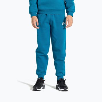 Detské nohavice Nike Sportswear Club Fleece green abyss/white