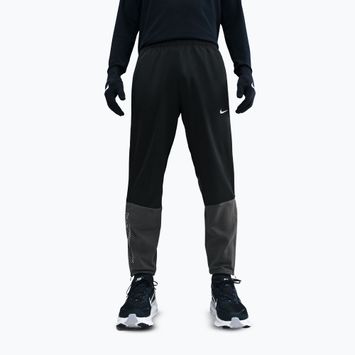 Pánske bežecké nohavice Nike Challenger Therma-Fit Winterized black/anthracite/black