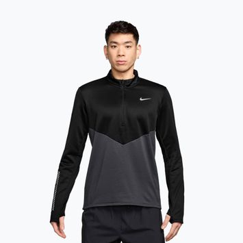 Pánska bežecká mikina Nike Pacer Winterized 1/2 Zip anthracite/black