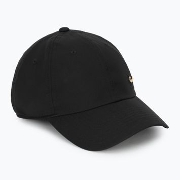 Šiltovka Nike Dri-Fit Club Unstructured Metal Swoosh black/metallic gold