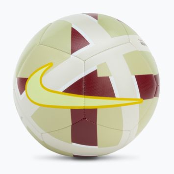 Futbalová lopta Nike Maestro olive aura/team red/chalk/light liquid lime veľkosť 4
