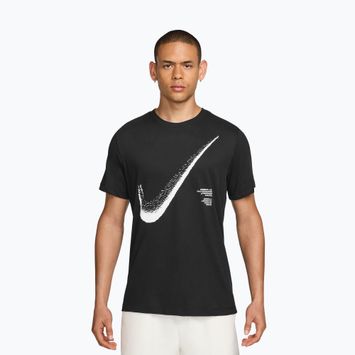 Pánske tréningové tričko Nike HBR Dri-FIT black/white