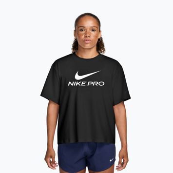 Dámske tréningové tričko Nike Pro Dri-Fit Loose black/white