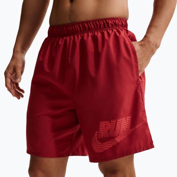Pánske šortky Nike Challenger Dri-Fit Brief-Lined 7" team crimson/light crimson
