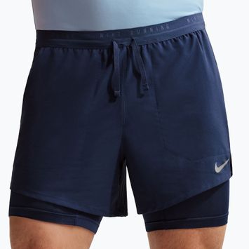 Pánske bežecké šortky Nike Stride Dri-Fit Hybrid 5" midnight navy