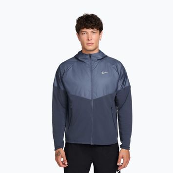 Pánska bežecká bunda Nike Miler Repel Winterized thunder blue