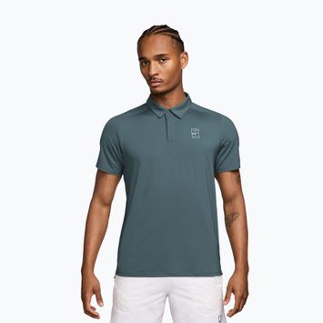 Pánske tenisové tričko Nike Court Dri-Fit Advantage mineral slate/white