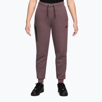 Dámske nohavice Nike Sportswear Tech Fleece Mid-Rise tattoo/black