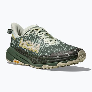 Pánske bežecké topánky HOKA Speedgoat 6 GTX sea flass/fern