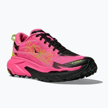 Dámske bežecké topánky HOKA Matafe 5 neon rose/black