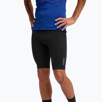 Pánske bežecké legíny HOKA Skybreeze Half black