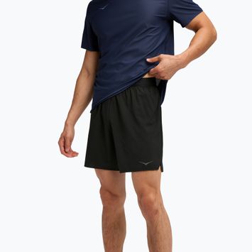 Pánske bežecké šortky HOKA Glide 7'' 2in1 black