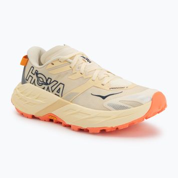 Dámske bežecké topánky  HOKA Speedgoat 7 vintage yellow/neon flame
