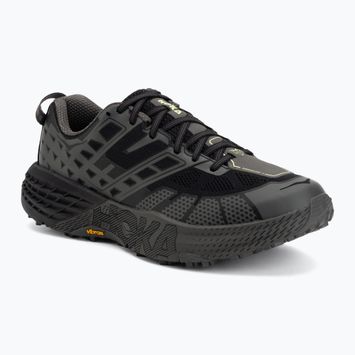 Topánky HOKA Speedgoat 2 Black/Asphalt Grey