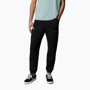 Pánske trekingové nohavice Columbia Tech Spacer Knit black/black