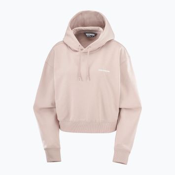Dámska trekingová mikina Salomon Short Hoodie etherea